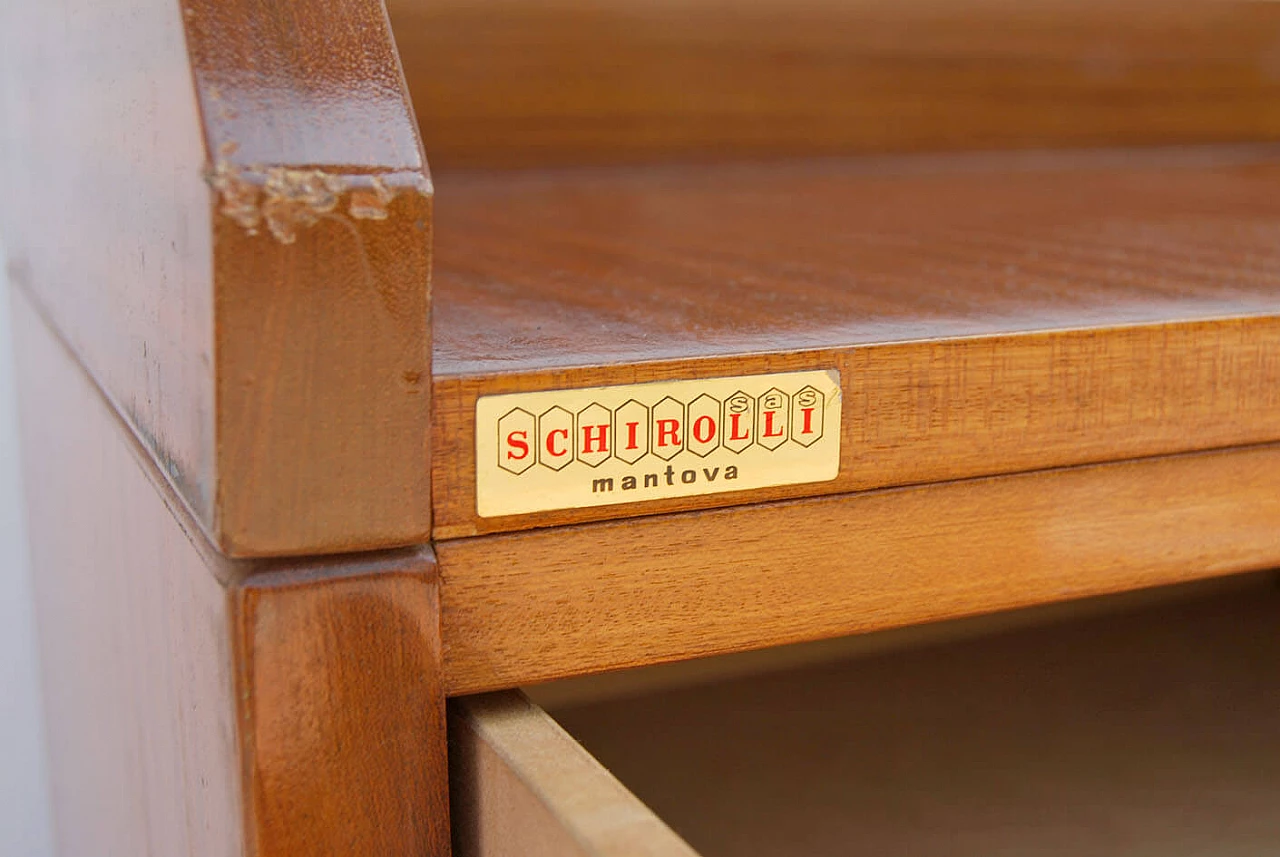 Schirolli archive filing cabinet in the style of Gio Ponti, 1950s 6