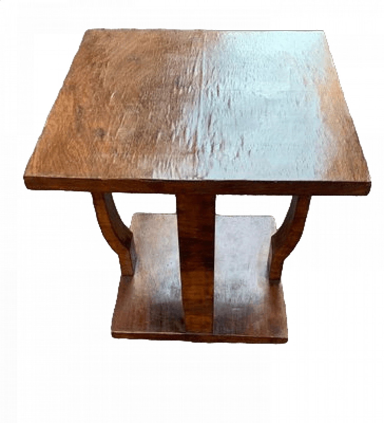 Art Deco coffee table in walnut burl, 1930s 5