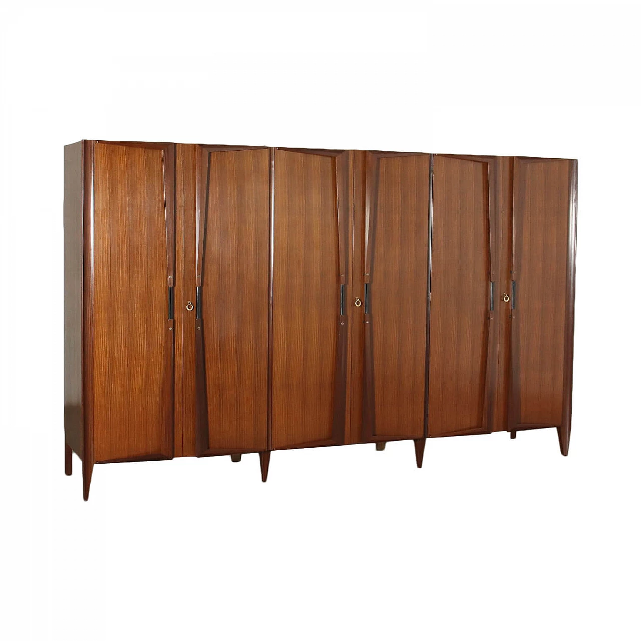 Armadio in mogano, anni '50 1
