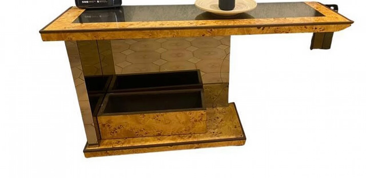 Mobile di ingresso in vetro e cristallo, anni ‘70 4