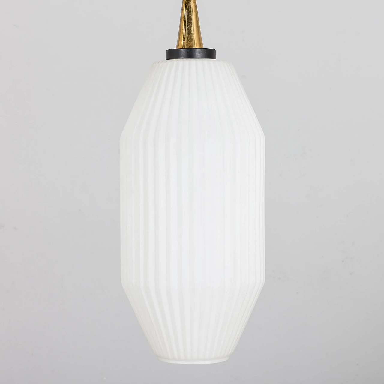 Murano glass ceiling lamp by Angelo Lelli for Arredoluce, 1950s 7