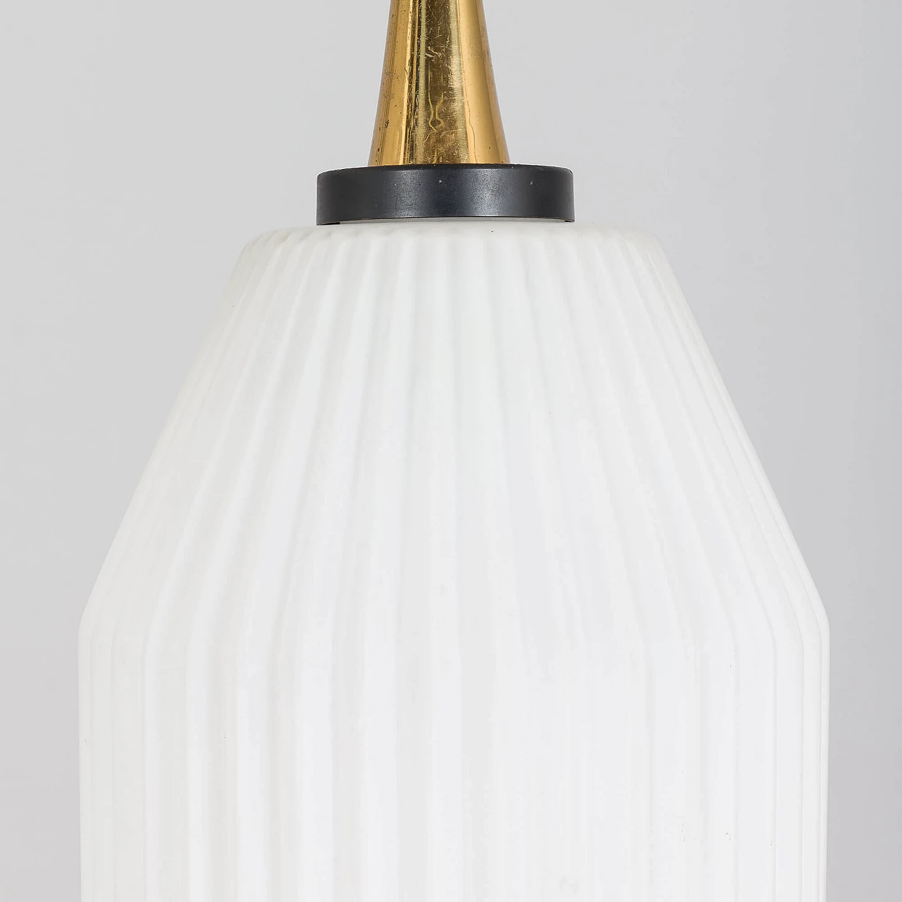 Murano glass ceiling lamp by Angelo Lelli for Arredoluce, 1950s 8