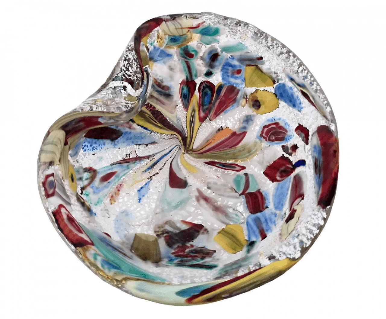 Posacenere in vetro di Murano di Giulio Radi per AVEM, anni '60 1