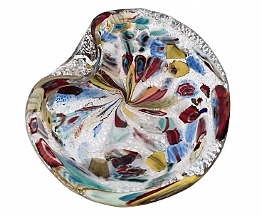Posacenere in vetro di Murano di Giulio Radi per AVEM, anni '60