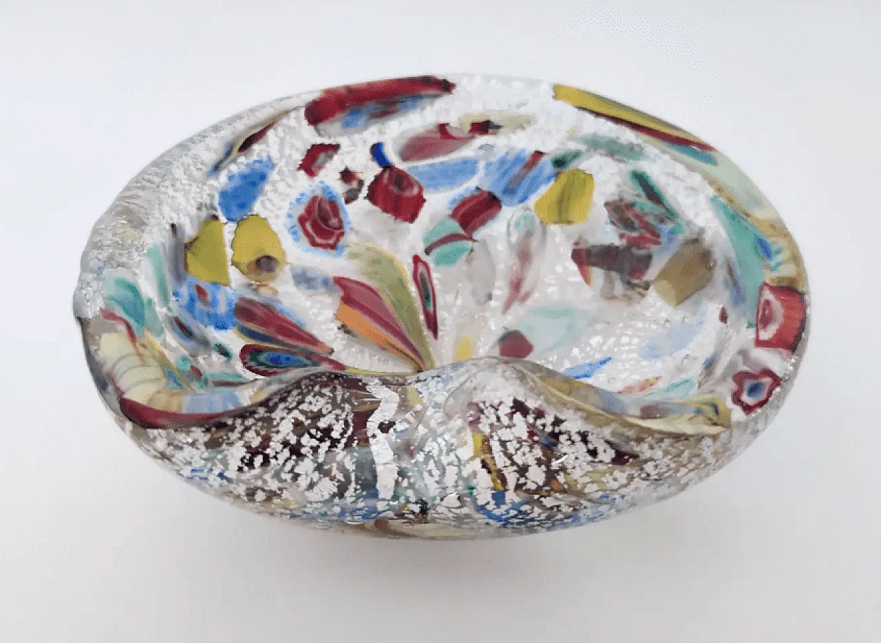 Murano glass ashtray by Giulio Radi for AVEM, 1960s 5