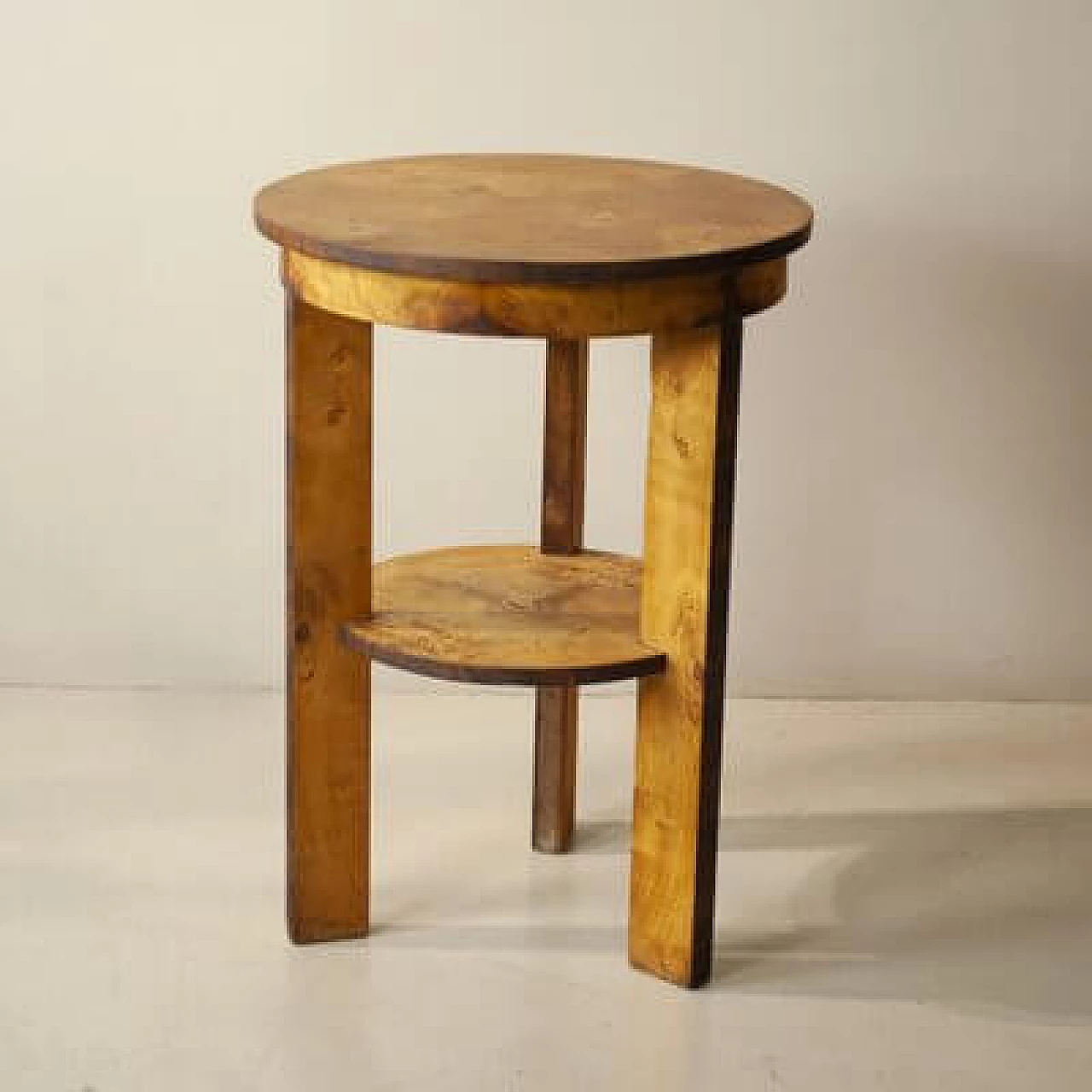 Tavolino in legno di Giuseppe Pagano, anni '40 3