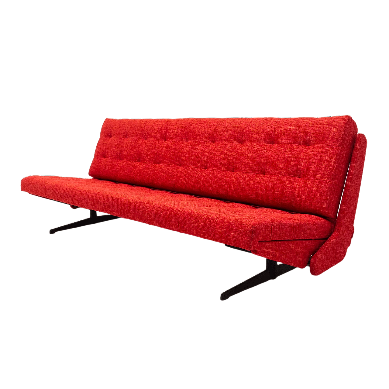 Folding sofa bed by Morávek and Munzar, 1970s 17