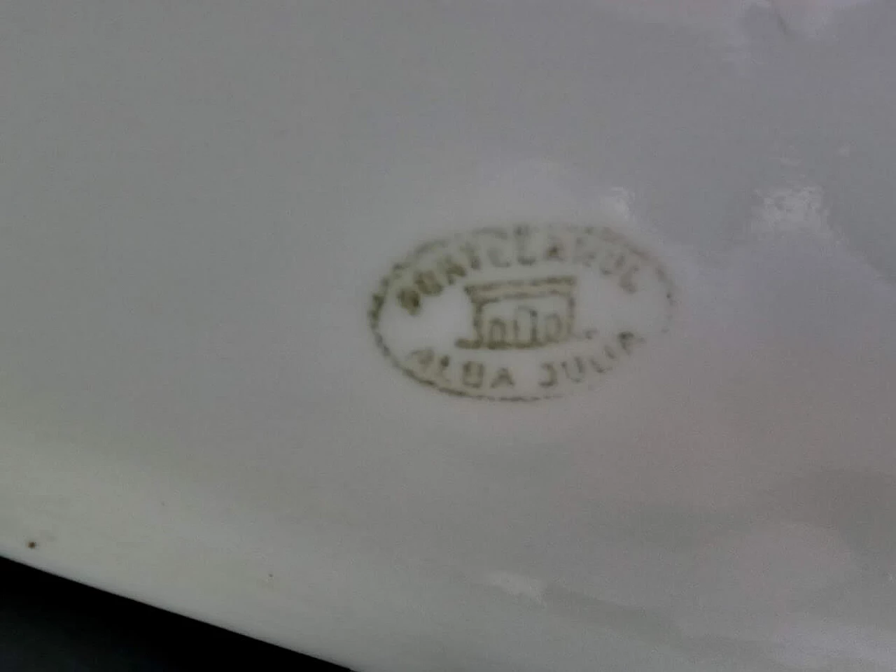 Polar bear sculpture in porcelain from Cluj-Napoca, 1920s 13