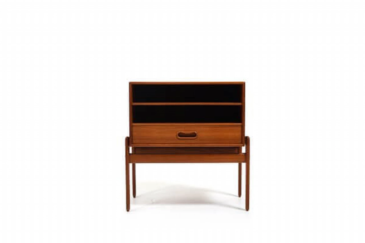 Danish teak bedside table by Arne Vodder for Vamo, 1960s 1