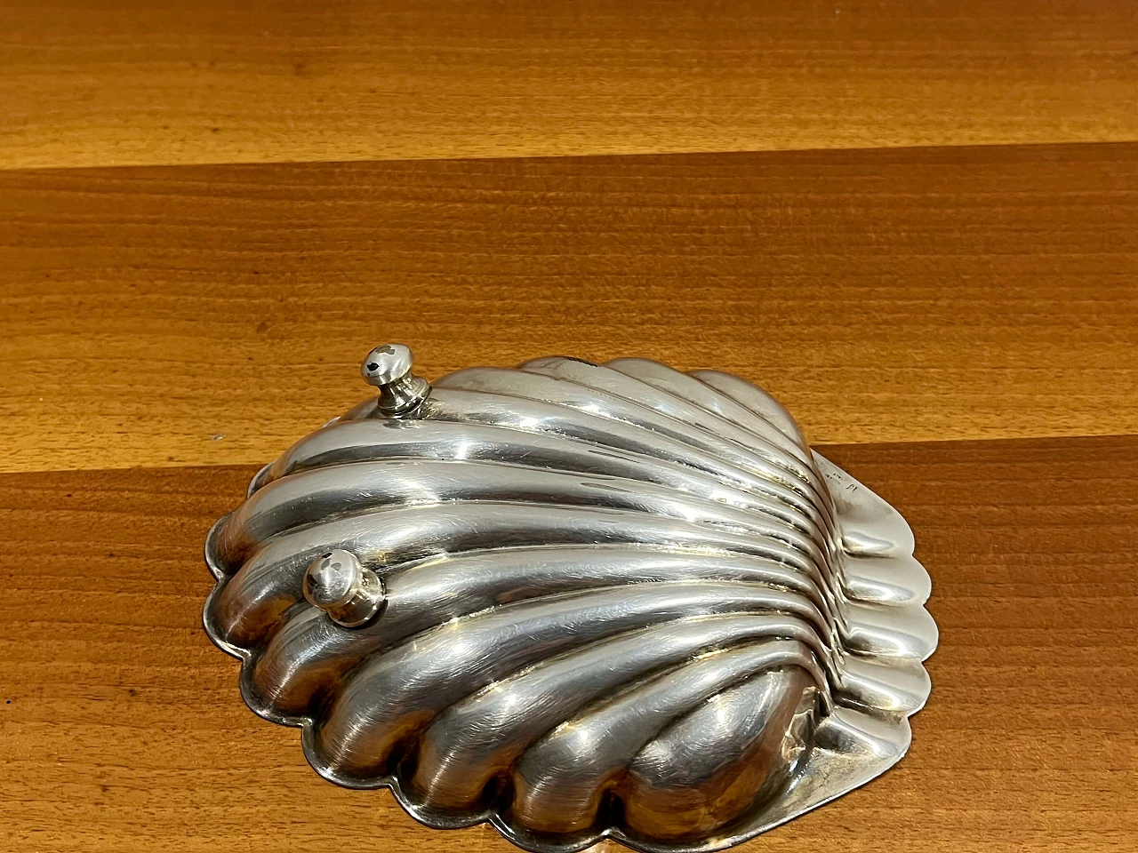 Conchiglia battesimale in argento, '700 3