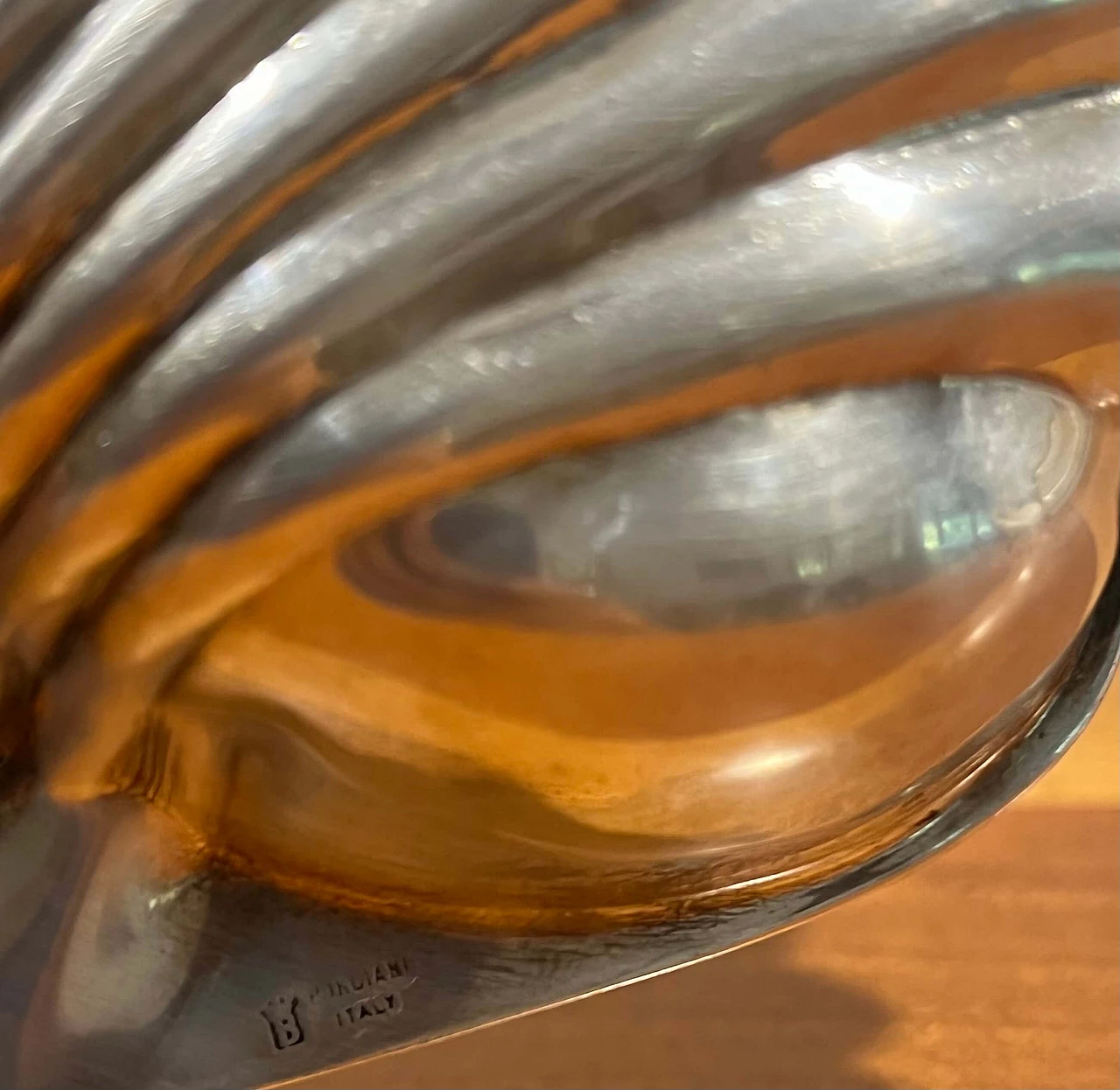 Conchiglia battesimale in argento, '700 5