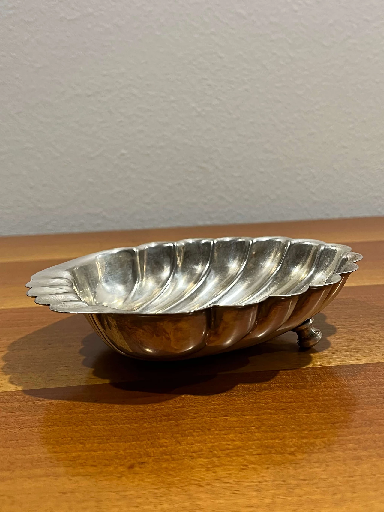 Conchiglia battesimale in argento, '700 7