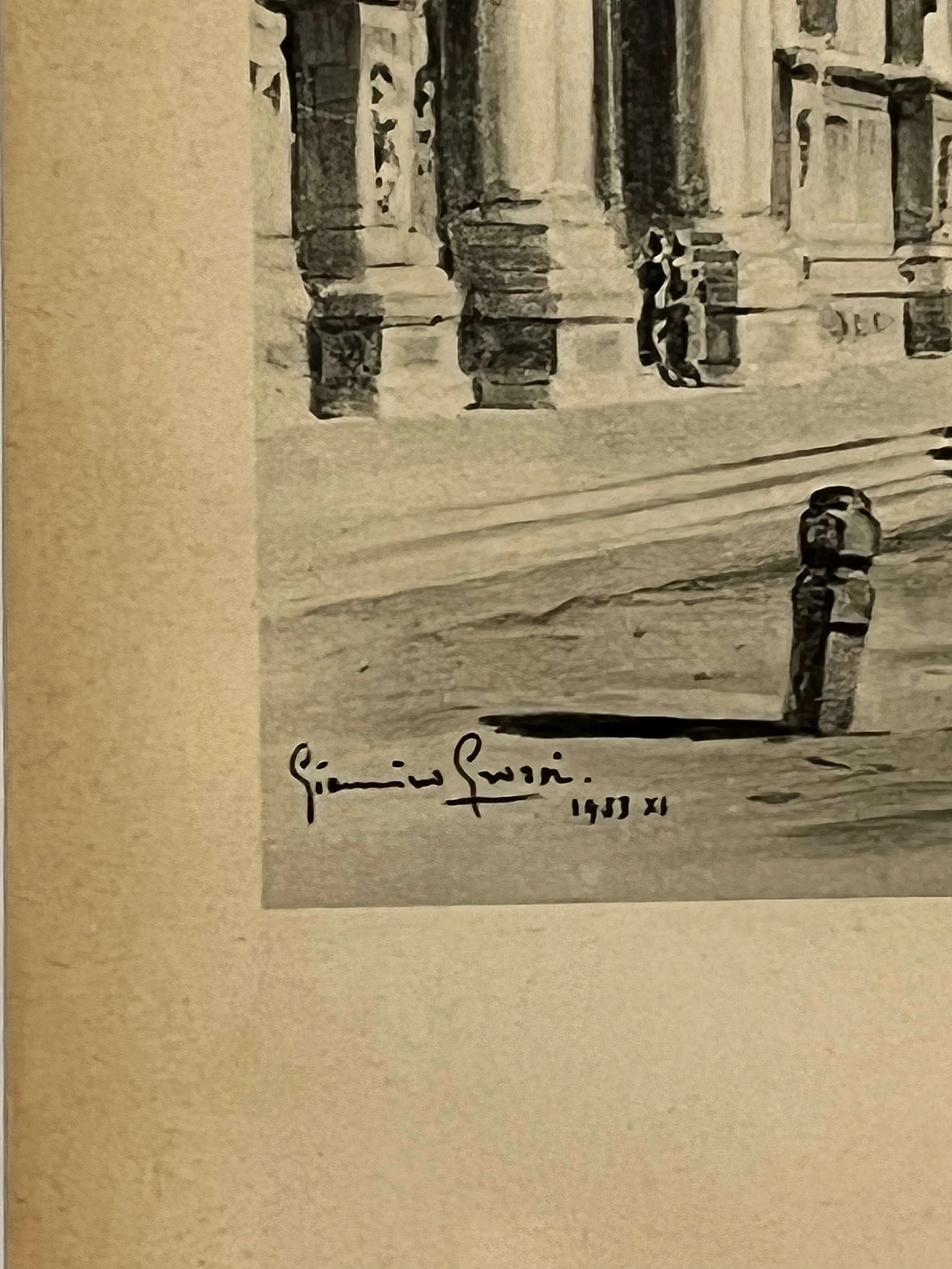 Giannino Grossi, La Certosa di Pavia, stampa, 1933 3