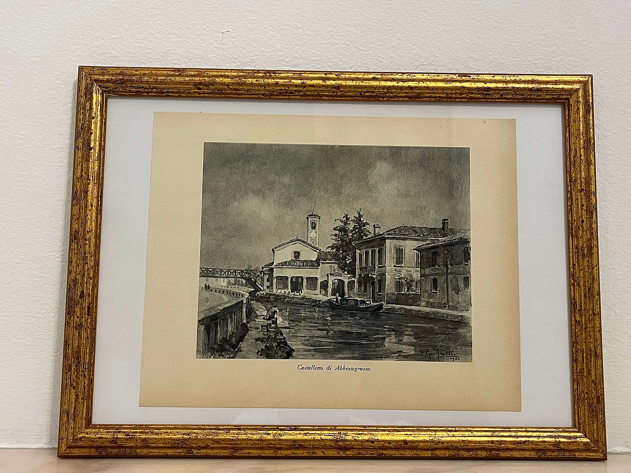 Giannino Grossi, Castelletto di Abbiategrasso, print, 1932 3