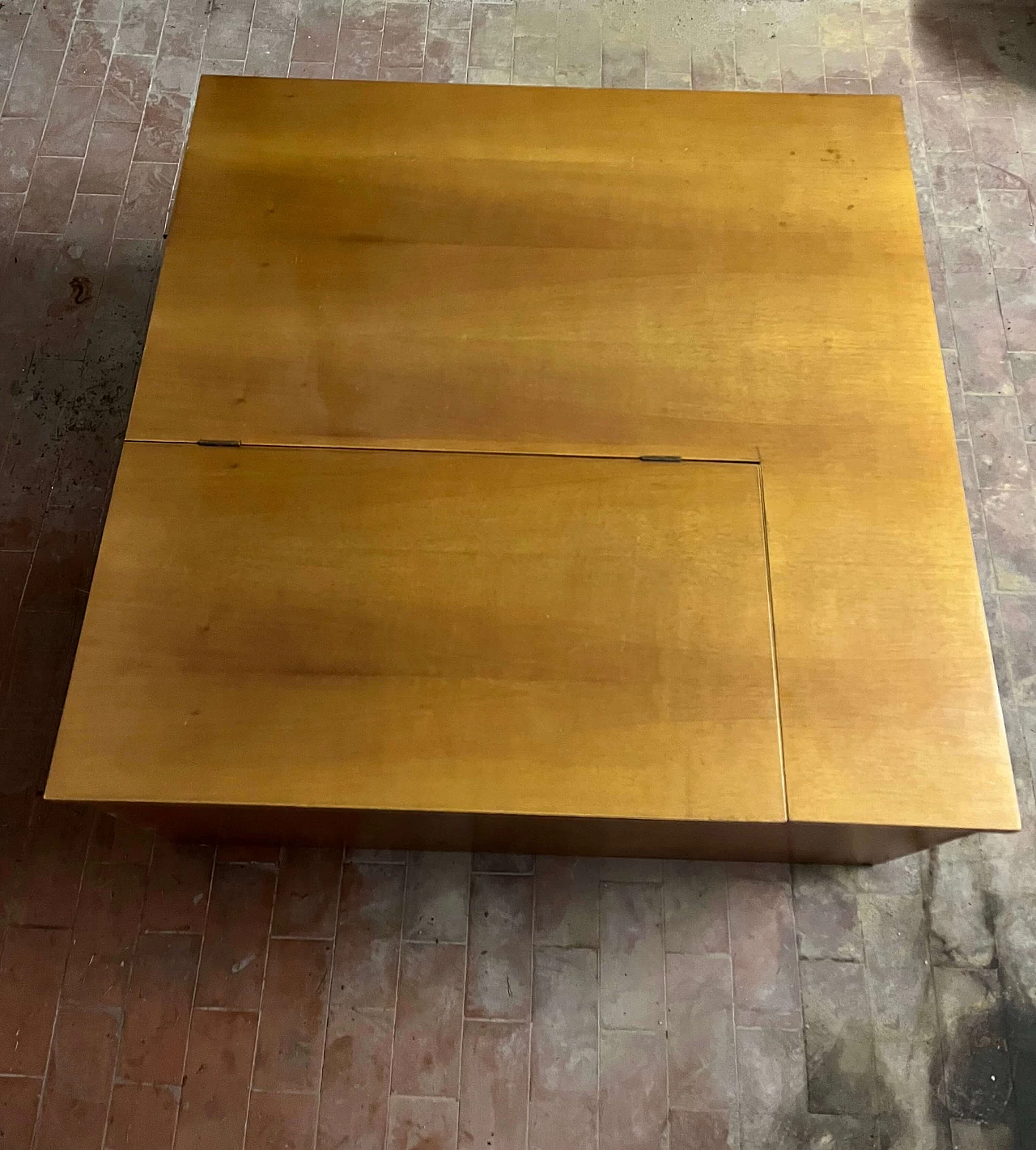 Cassapanca in legno, anni '80 3