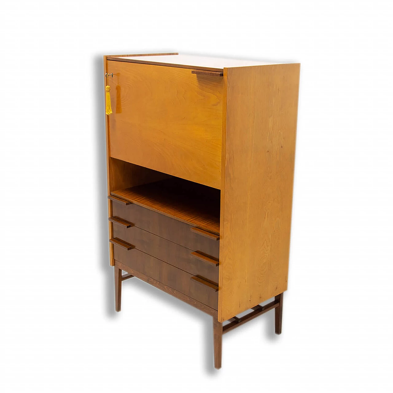 Bar cabinet by František Mezulánik for ÚP Závody, 1970s 1