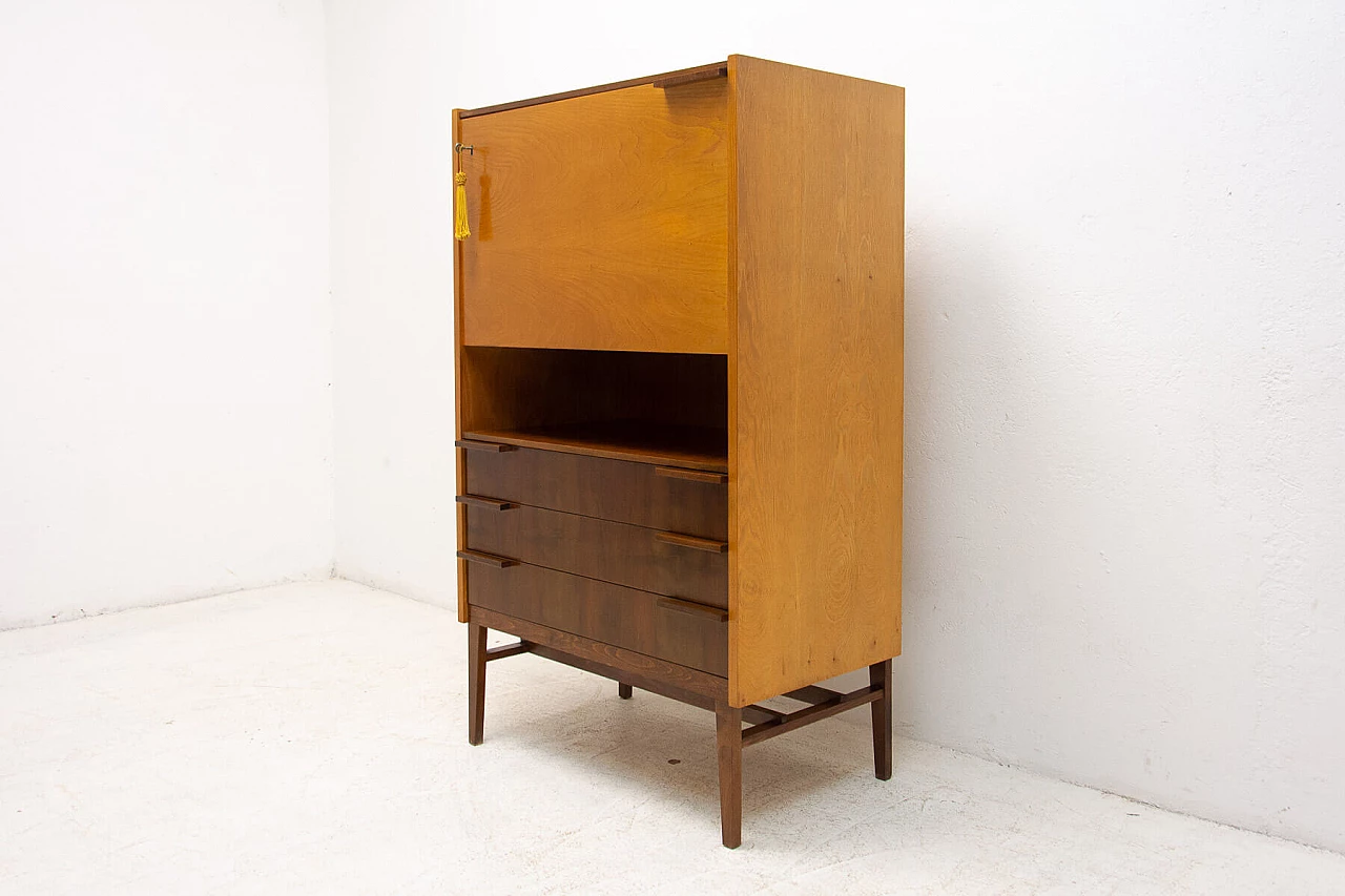 Bar cabinet by František Mezulánik for ÚP Závody, 1970s 3