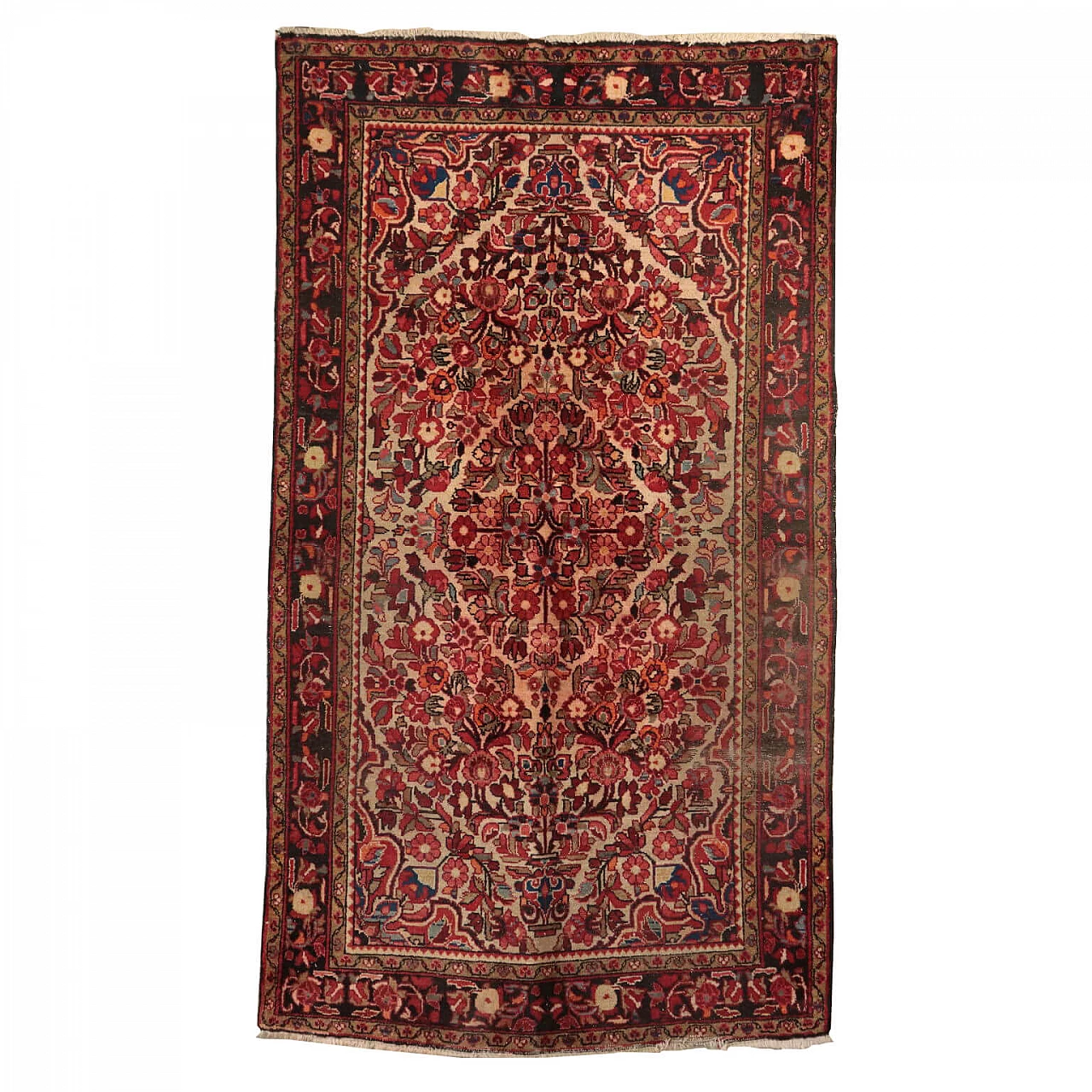 Iranian Mehraban carpet in cotton and wool, 20th century 1