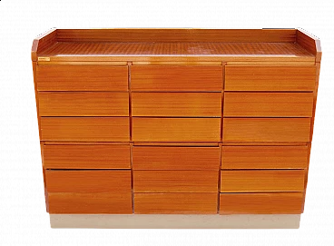 Schirolli archive filing cabinet in the style of Gio Ponti, 1950s