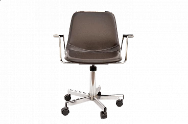 Desk chair with wheels by MIM spa, 1980s