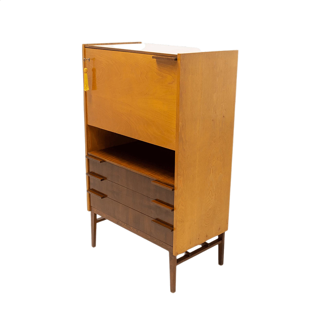 Bar cabinet by František Mezulánik for ÚP Závody, 1970s 23