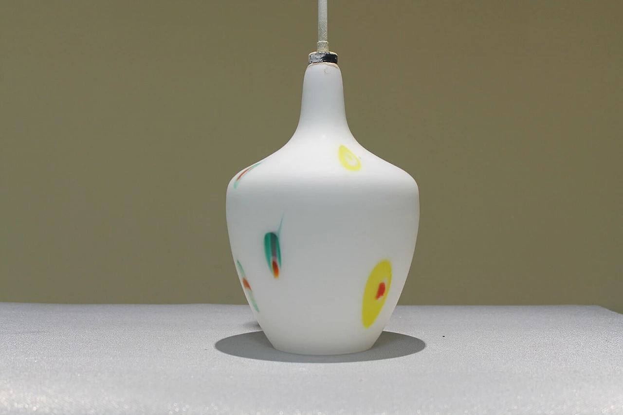 Multicoloured Murano glass chandelier 1