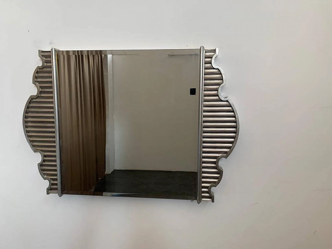 Beveled mirror by Lam Lee Group, 1940s 3