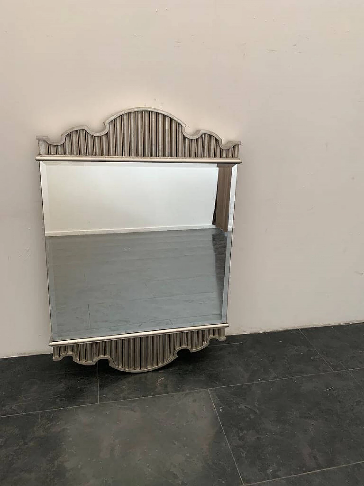 Beveled mirror by Lam Lee Group, 1940s 6