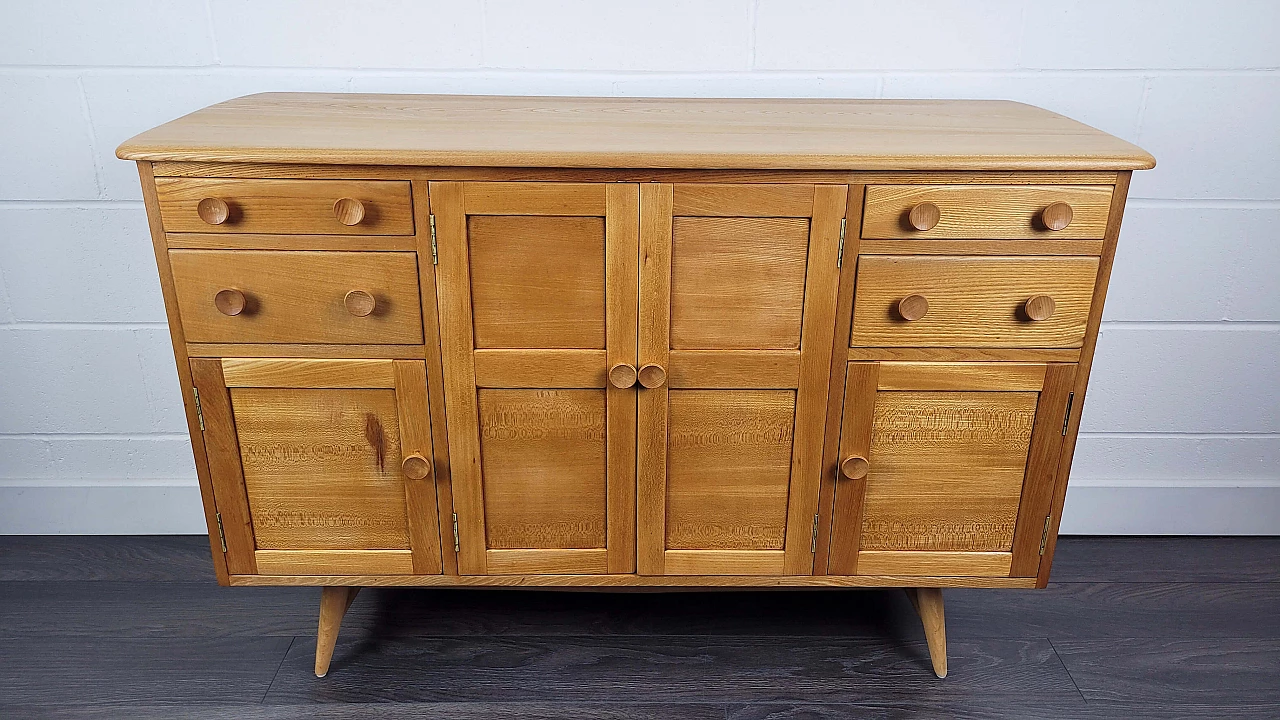 Ercol sideboard in elm and beech, 1960s 3
