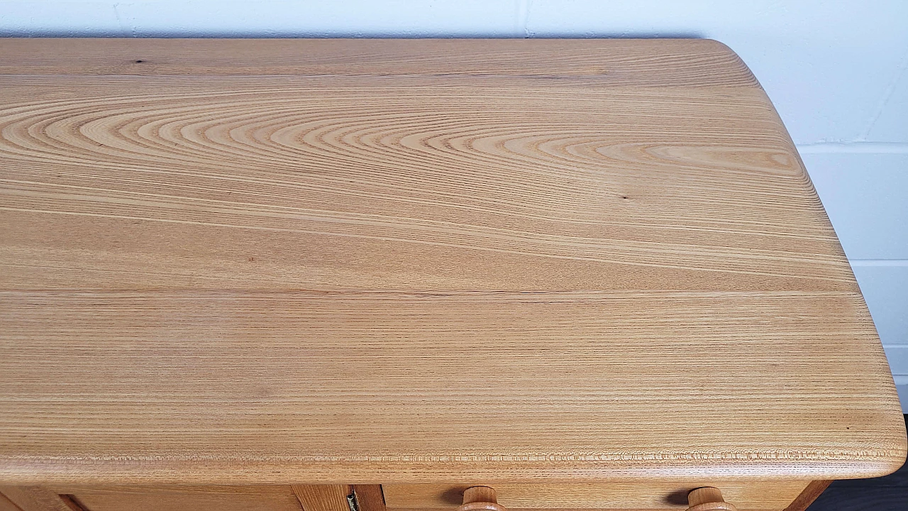 Ercol sideboard in elm and beech, 1960s 8