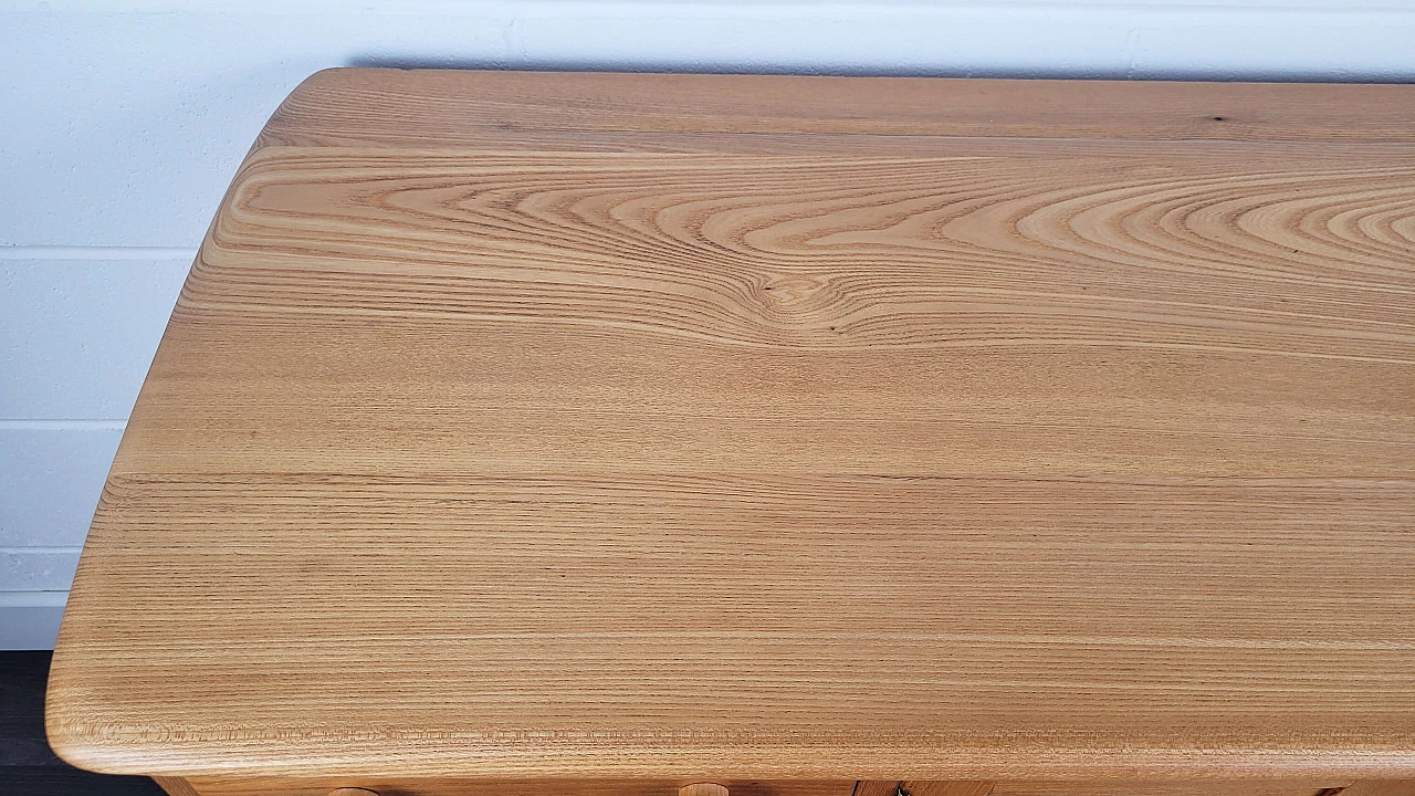 Ercol sideboard in elm and beech, 1960s 10