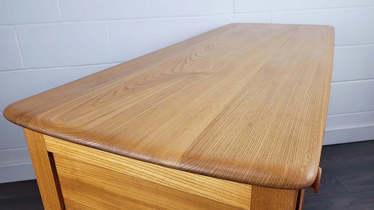 Ercol sideboard in elm and beech, 1960s 14