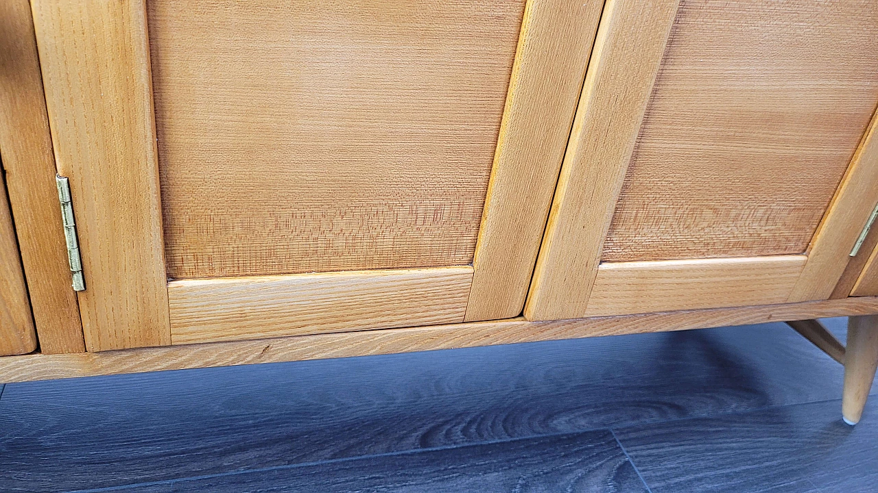 Ercol sideboard in elm and beech, 1960s 19