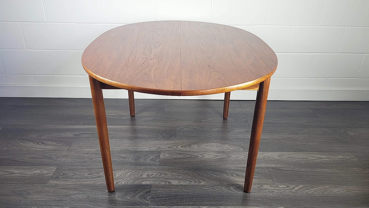 Extendable Dalescraft dining table by Malcolm David Walker, 1960s 13