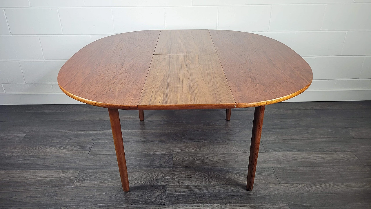 Extendable Dalescraft dining table by Malcolm David Walker, 1960s 18