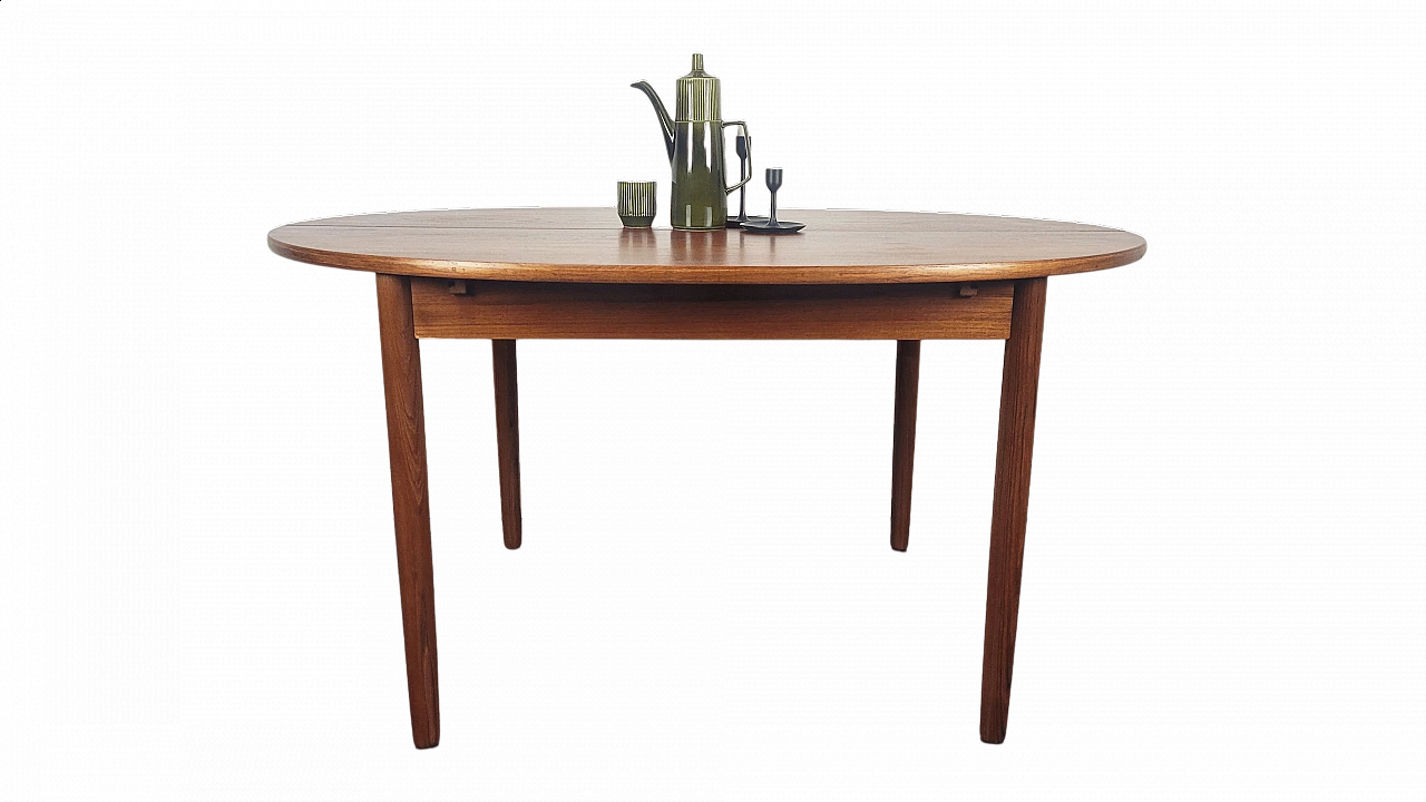 Extendable Dalescraft dining table by Malcolm David Walker, 1960s 25
