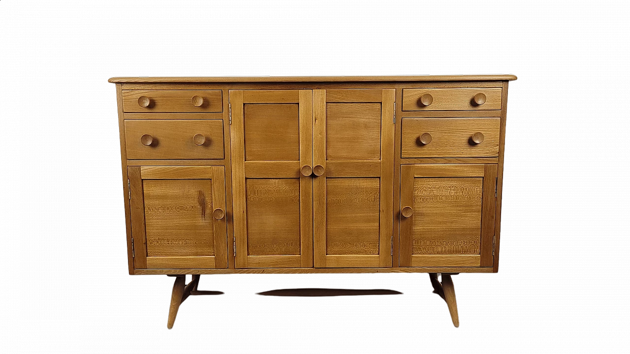 Ercol sideboard in elm and beech, 1960s 21