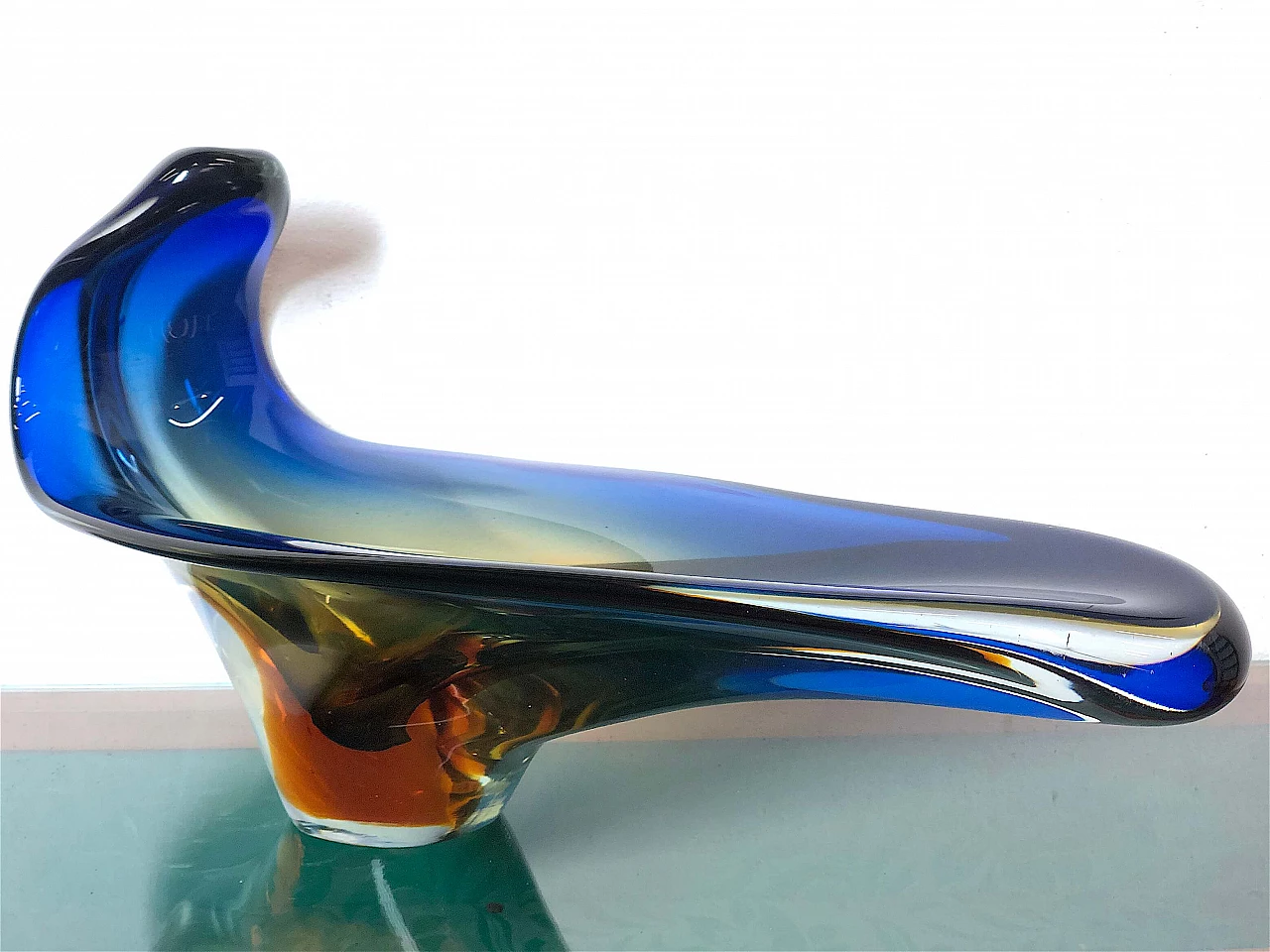 Submerged Murano glass pocket emptier, 1960s 5