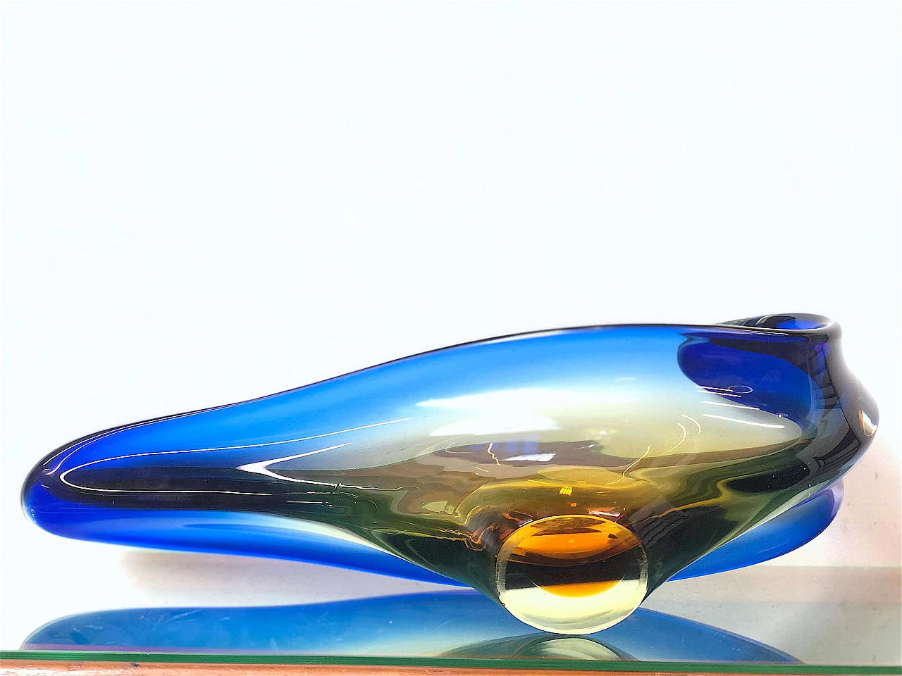 Submerged Murano glass pocket emptier, 1960s 10