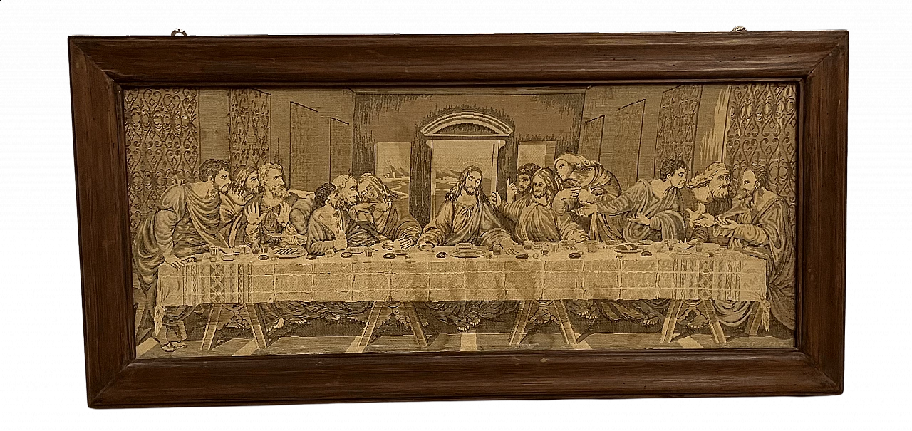 Arazzo raffigurante Cenacolo vinciano, ‘900 7