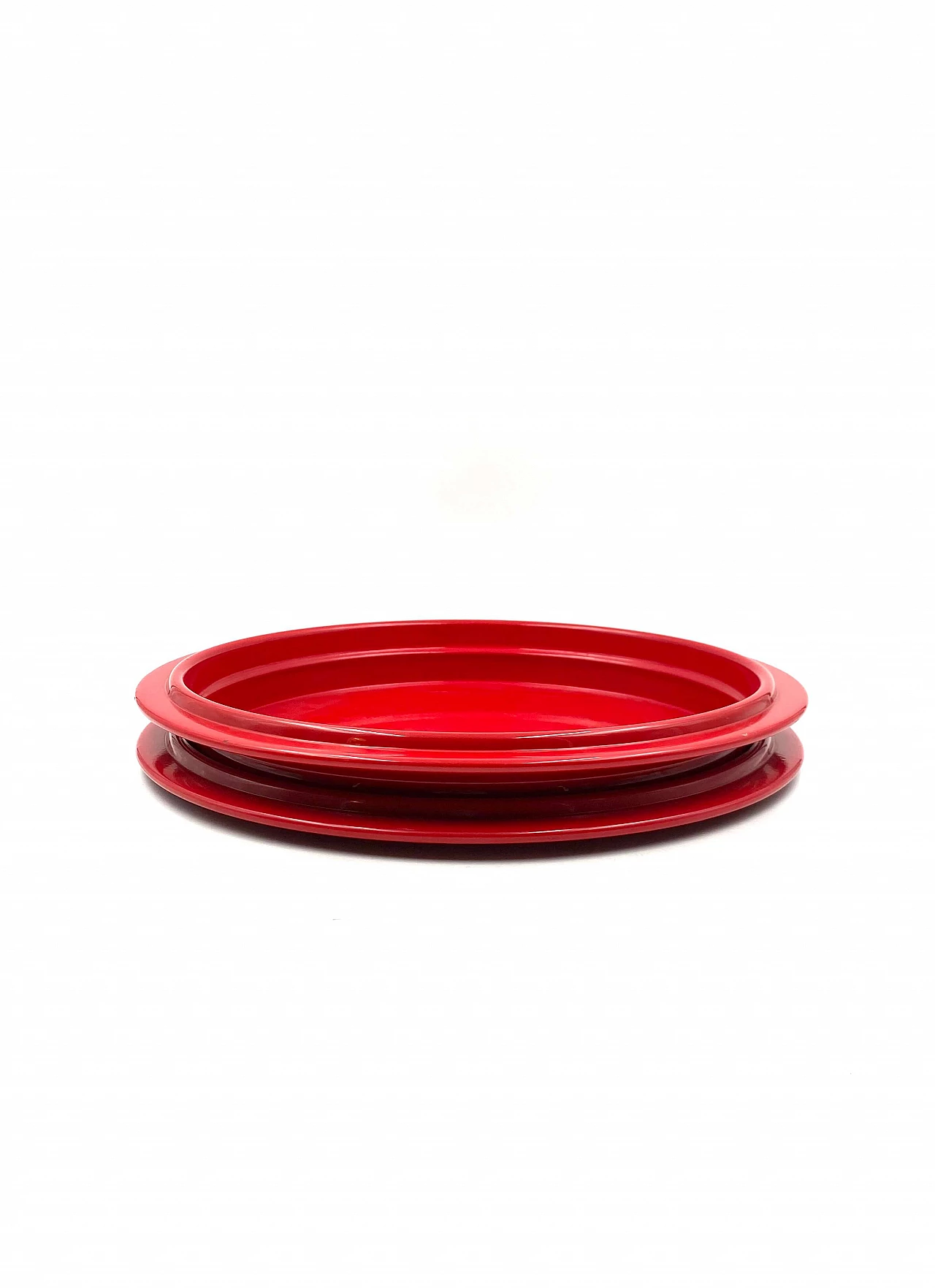 Red tray by Gianfranco Frattini for Progetti Italia, 1970s 1