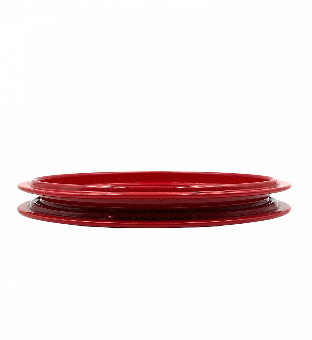 Red tray by Gianfranco Frattini for Progetti Italia, 1970s 2