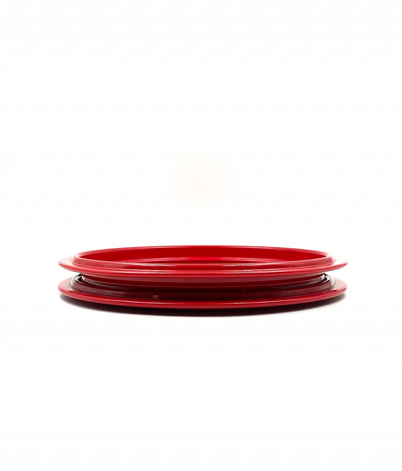 Red tray by Gianfranco Frattini for Progetti Italia, 1970s 3