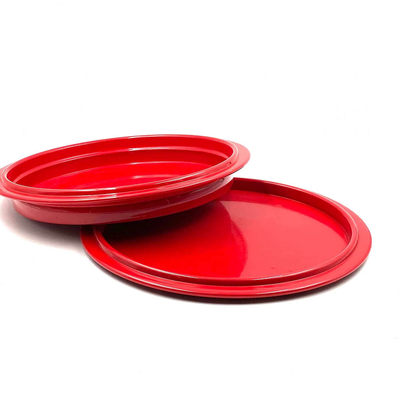 Red tray by Gianfranco Frattini for Progetti Italia, 1970s 12