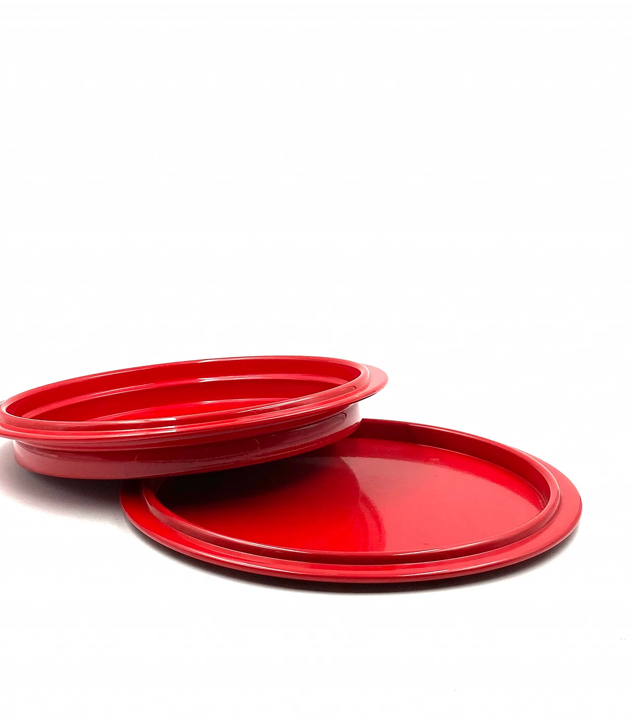 Red tray by Gianfranco Frattini for Progetti Italia, 1970s 13