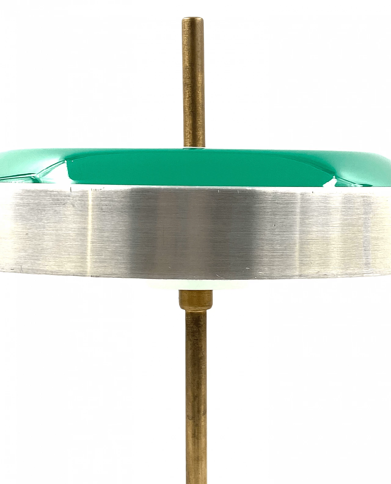 Table lamp in brass and glass by Oscar Torlasco for Lumi, 1960s 14
