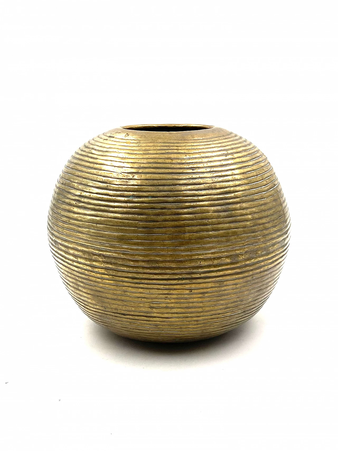 Spherical aluminium vase, 1970s 11