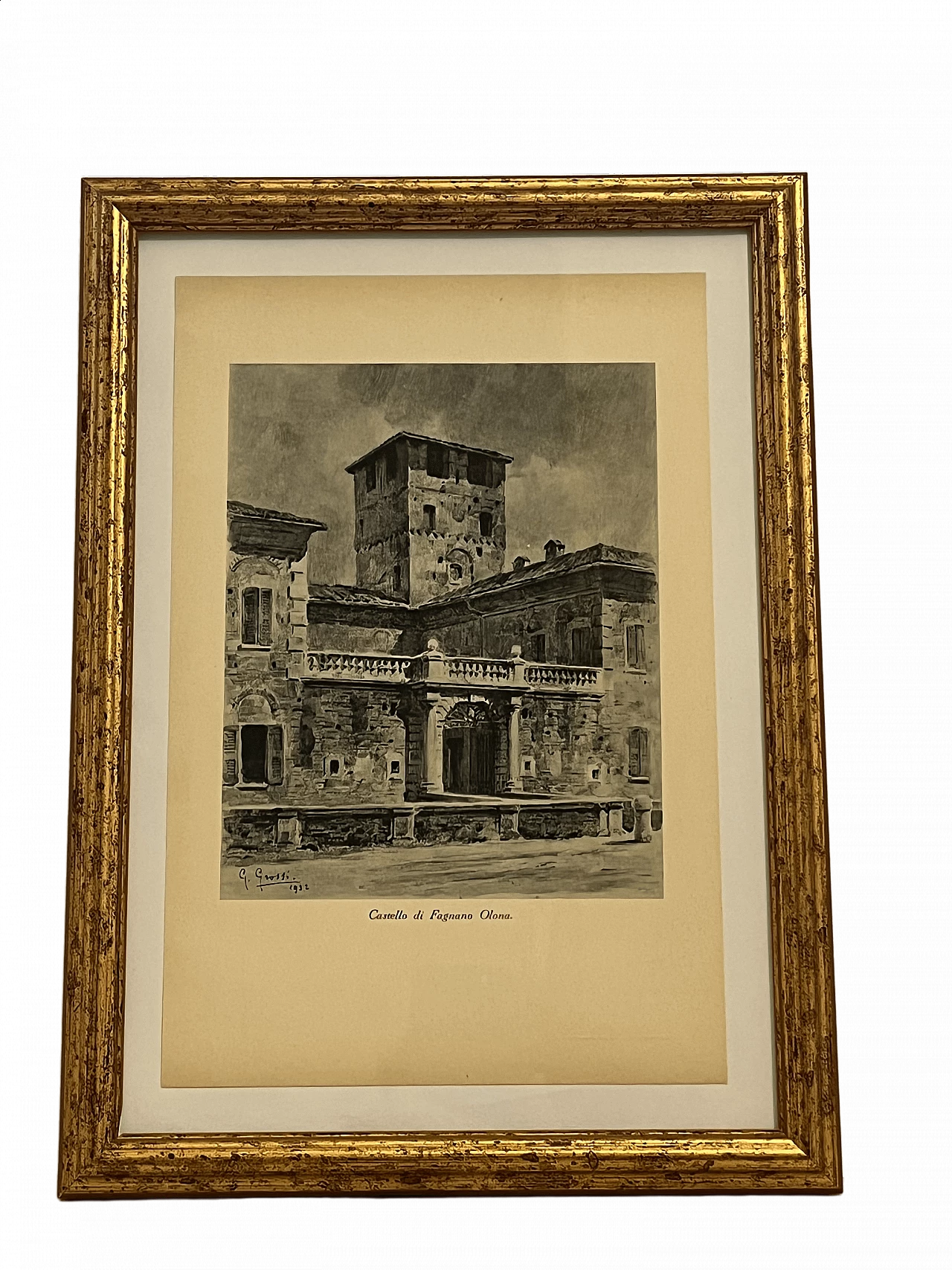 Stampa Castello di Fagnano Olona di Giannino Grossi, anni '30 4