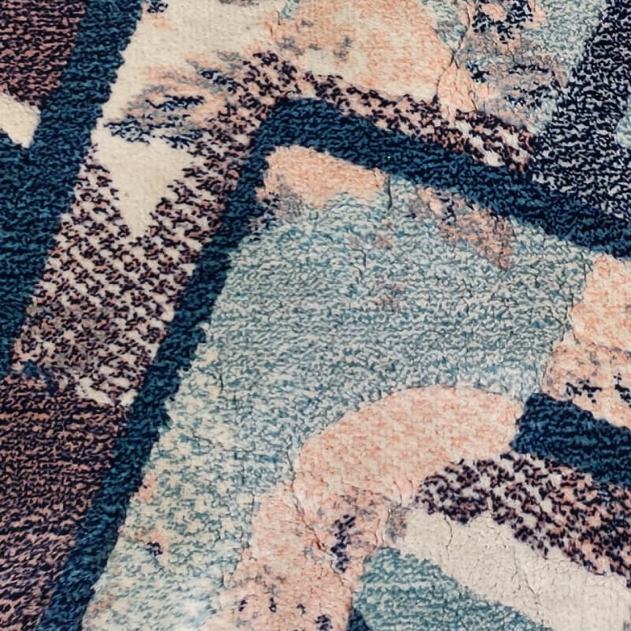 Geometric carpet by Giorgetto Giugiaro for Paracchi, 1990s 6