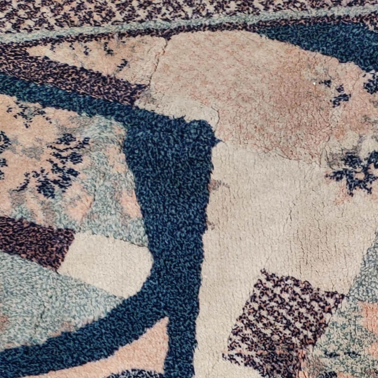 Geometric carpet by Giorgetto Giugiaro for Paracchi, 1990s 7